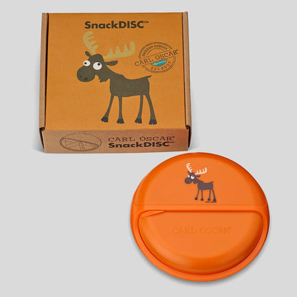 Kinder Jausenbox Geteilte Brotdose für unterwegs | Carl Oscar BentoDisc SnackDisc
