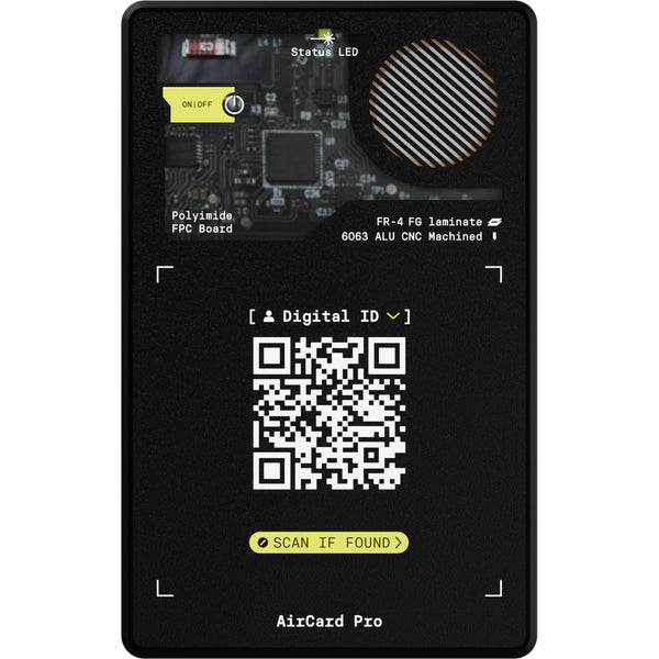 Digitale Visitenkarte und Tracker | AirCard PRO für Apple oder Android